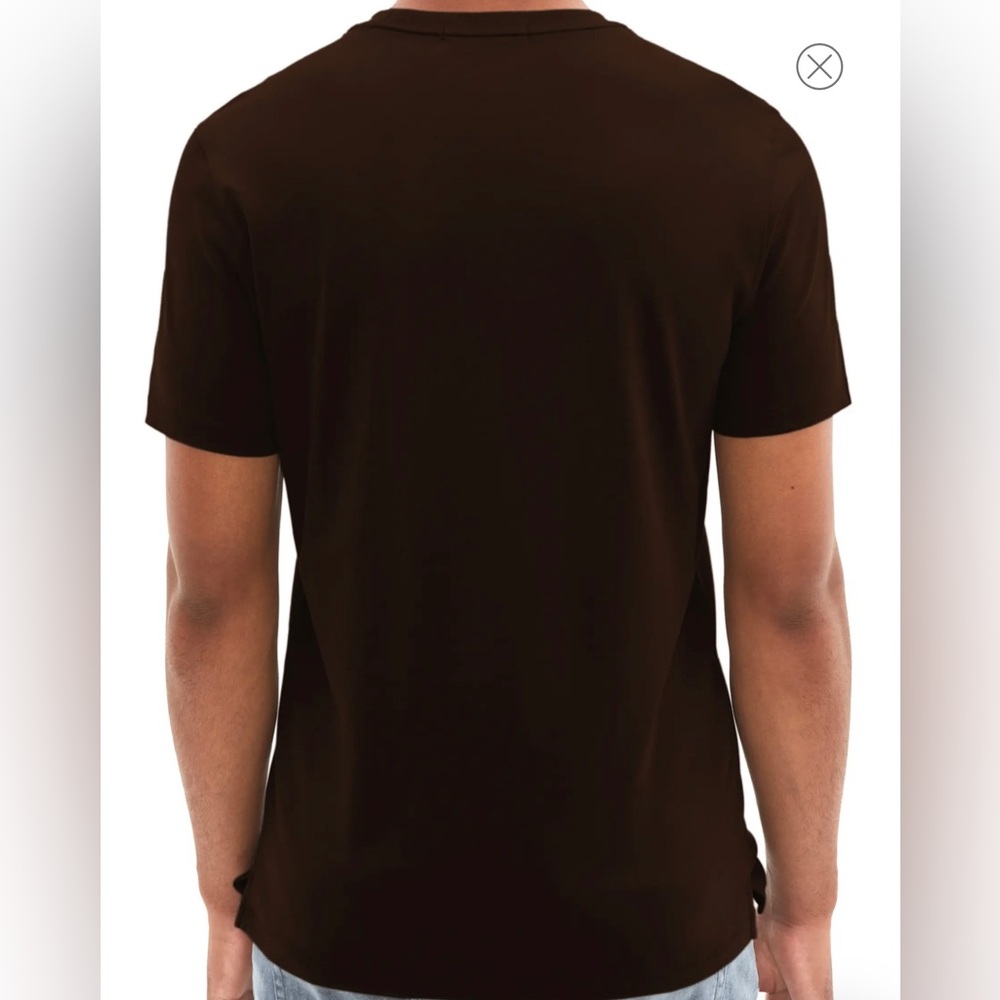CLEARANCE: Robert Barakett Brown Shirt (XXL) Flawed - Picture 2 of 6
